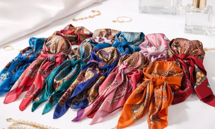 Lumi Belle Satin Hair Scarf
