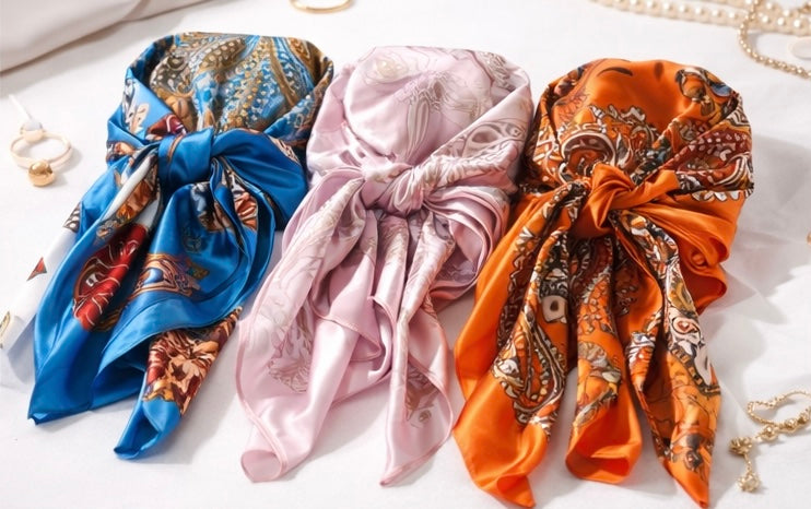 Lumi Belle Satin Hair Scarf